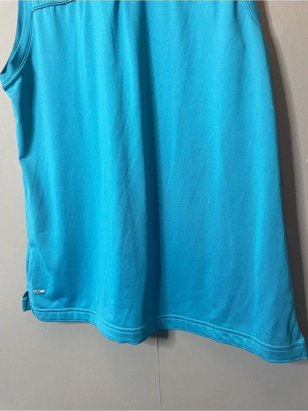 Adidas Women's Blue Sleeveless Polo Performance Golf Tank Top size large - Picture 11 of 11